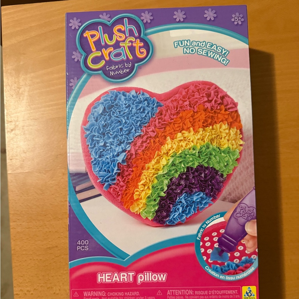 Heart Pillow Kit - Rainbow